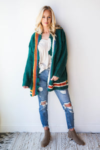 mode, in pieces cardigan