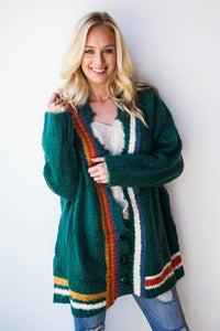 mode, in pieces cardigan