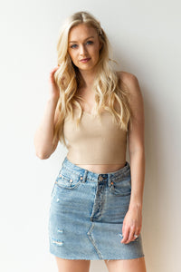 mode, weekend vibes denim skirt