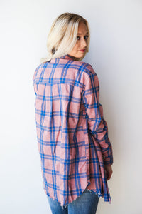 mode, inside and out plaid jacket