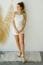 mode, satin dreams dress