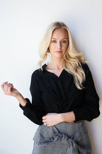 mode, herring knot front skirt