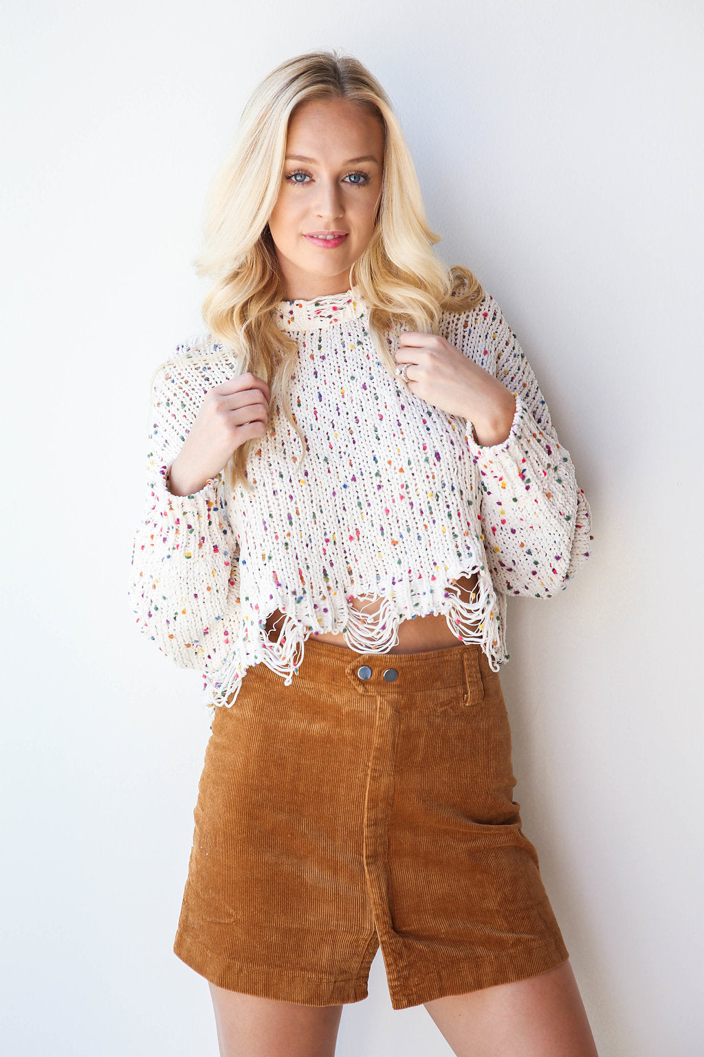 mode, mini cupcake crop sweater