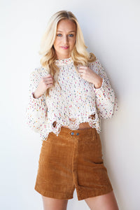 mode, mini cupcake crop sweater