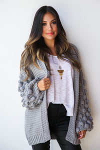 mode, party sleeve cardi