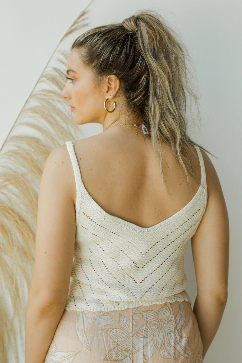 mode, crochet sweater tank