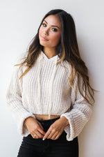 mode, velvet ties cropped hoodie
