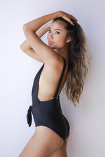 mode, sunrise tie waist monokini