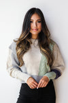 mode, Kaleidescop crop sweater