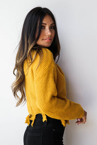 mode, the little things wrap sweater