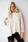 mode, icicle flow sweater