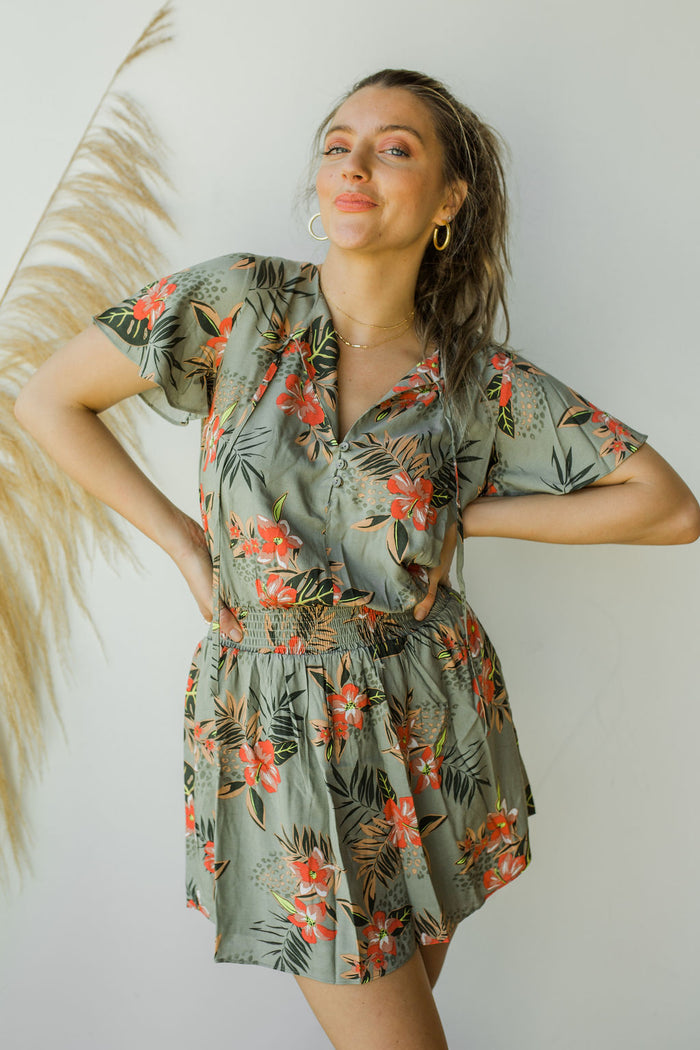 mode, jungle lover dress