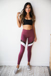 mode, color slash legging