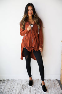 mode, let's go on a walk zip up