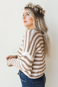 mode, ione stripe sweater