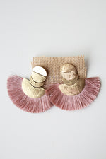 mode, cleopatra fan earring