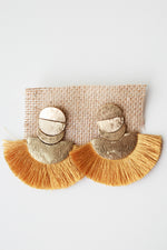 mode, cleopatra fan earring
