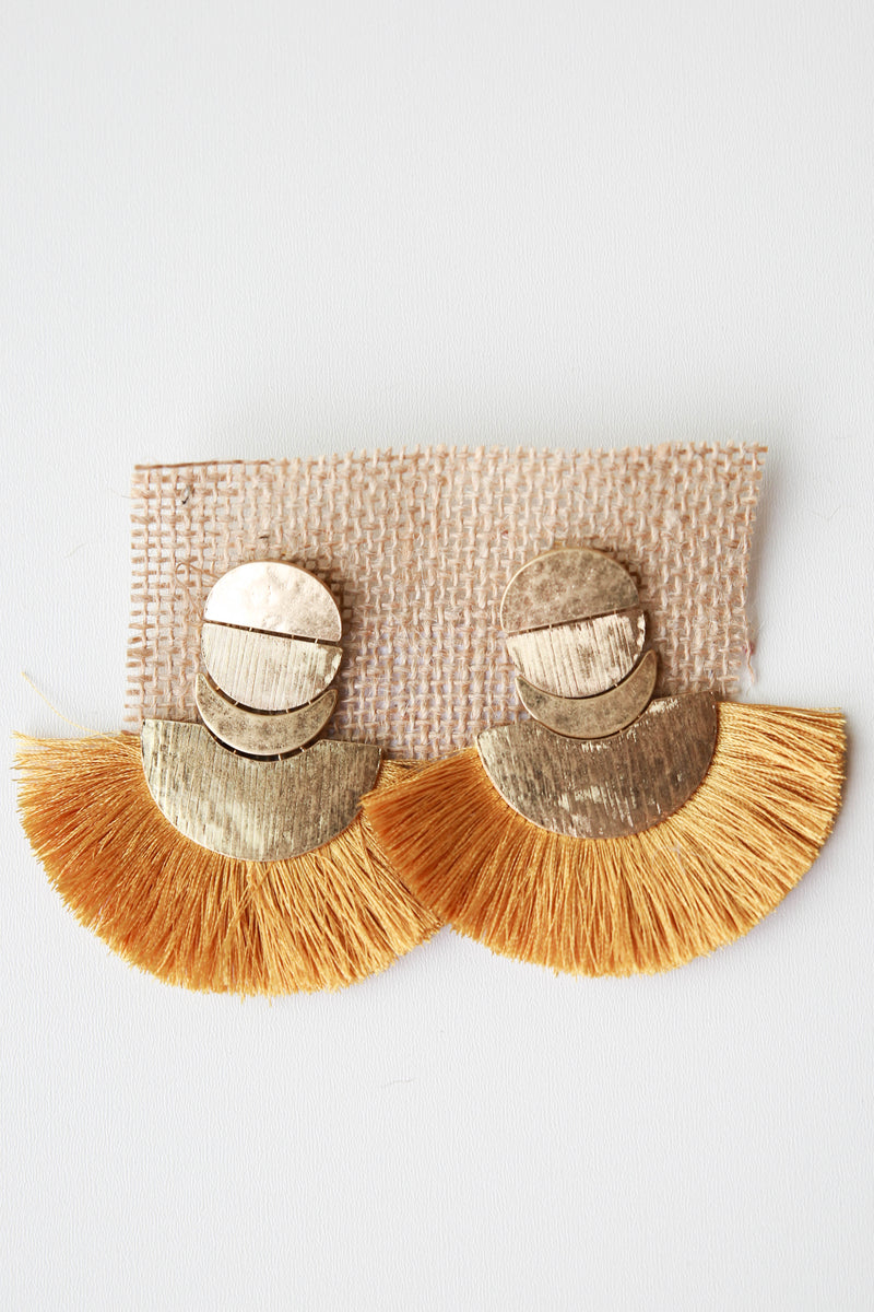 mode, cleopatra fan earring