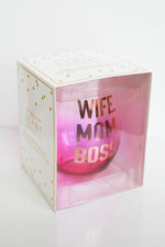 mode, 30 oz stemless wine glass