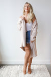 mode, oversized 2 pocket cardi
