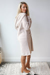 mode, oversized 2 pocket cardi