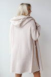 mode, oversized 2 pocket cardi